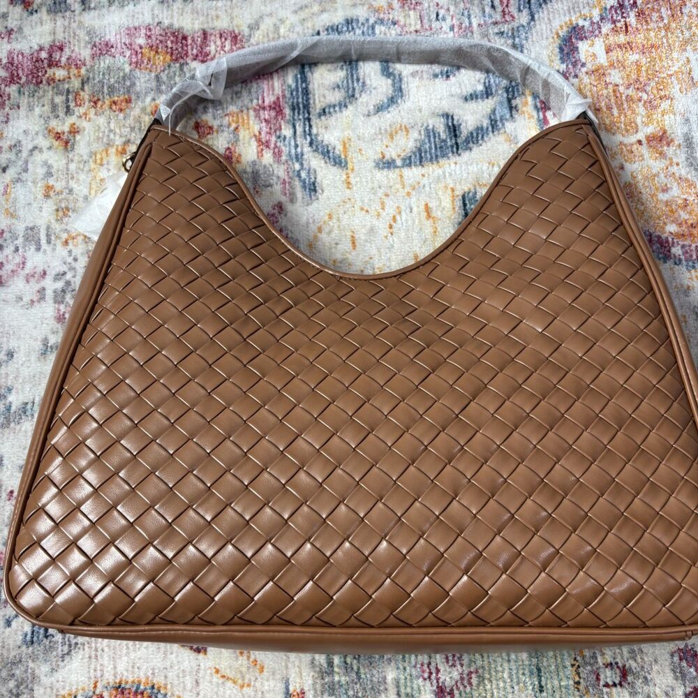 Michael Kors Nayla Medium Woven Bag - Picture 6 of 6
